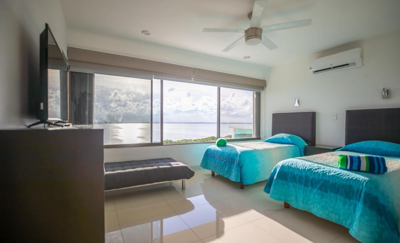 Brisas Beachfront Penthouses Cancun Bagian luar foto