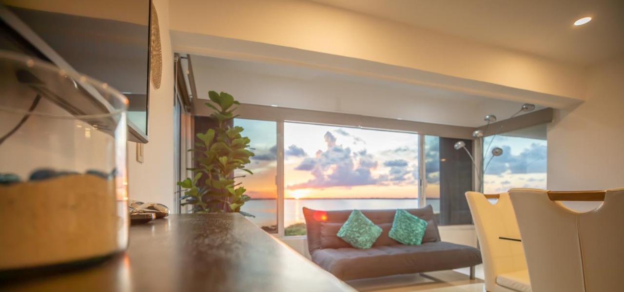 Brisas Beachfront Penthouses Cancun Bagian luar foto